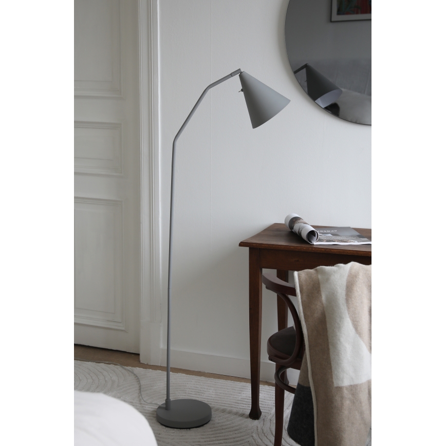 Markslöjd 108891 - LED hämardatav põrandalamp FUNIL LED/4,9W/230V CRI 90 hall