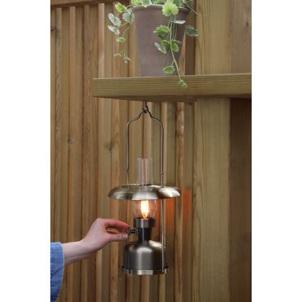 Markslöjd 108894 - LED hämardatav välilaetav lauavalgusti FANOS LED/2,5W/3,7V 4000 mAh IP44 messing