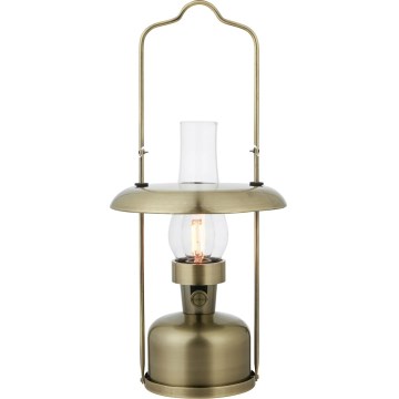Markslöjd 108894 - LED hämardatav välilaetav lauavalgusti FANOS LED/2,5W/3,7V 4000 mAh IP44 messing