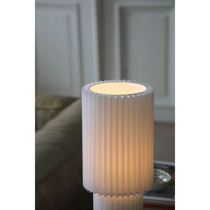 Markslöjd 108897 - Laualamp CATIS 1xE27/60W/230V 45 cm valge