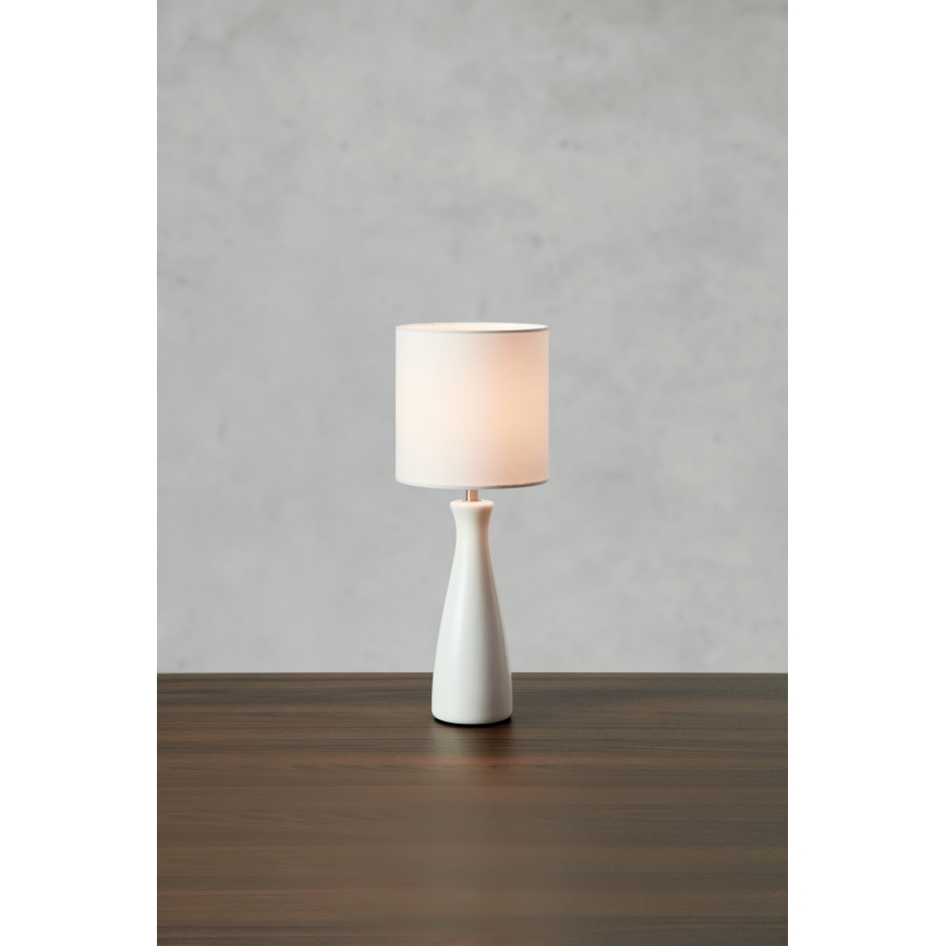 Markslöjd 108904 - Laualamp BIRILLO 1xE14/60W/230V valge