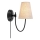 Markslöjd 108907 - Seinavalgusti AMAR 1xE14/40W/230V linane/must