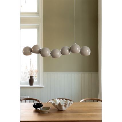 Markslöjd 108914 - Ripplühter kaabliga CUPOLO 7xE14/40W/230V hall