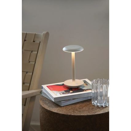 Markslöjd 108917 - LED Hämardatav väli laetav laualamp PETIT LED/2W/1800 mAh 2200/2700/3000K IP44 hall