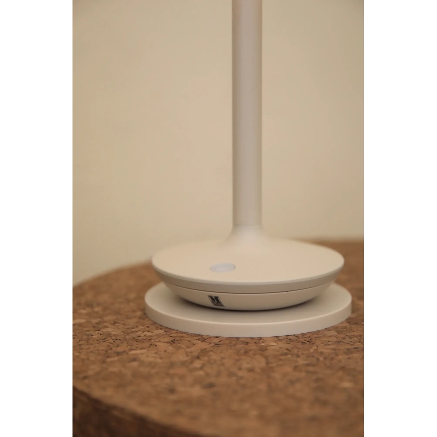 Markslöjd 108917 - LED Hämardatav väli laetav laualamp PETIT LED/2W/1800 mAh 2200/2700/3000K IP44 hall