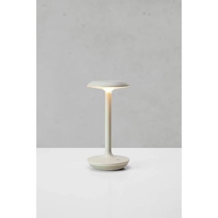 Markslöjd 108917 - LED Hämardatav väli laetav laualamp PETIT LED/2W/1800 mAh 2200/2700/3000K IP44 hall