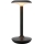 Markslöjd 108918 - LED Hämardatav väli laetav laualamp PETIT LED/2W/1800 mAh 2200/2700/3000K IP44 must
