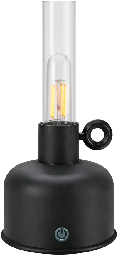 Markslöjd 108919 - LED Hämardatav väli laetav laualamp ASTRID LED/2W/1200 mAh IP44 must