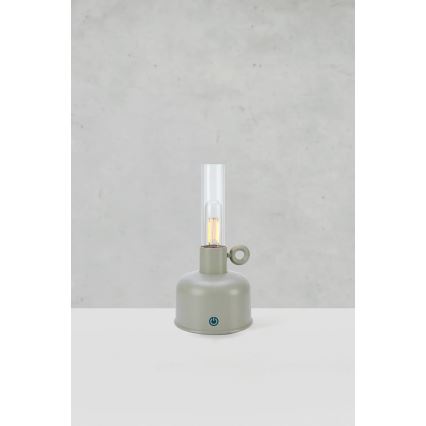 Markslöjd 108921 - LED Hämardatav väli laetav laualamp ASTRID LED/2W/1200 mAh IP44 hall