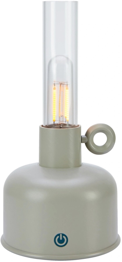 Markslöjd 108921 - LED Hämardatav väli laetav laualamp ASTRID LED/2W/1200 mAh IP44 hall