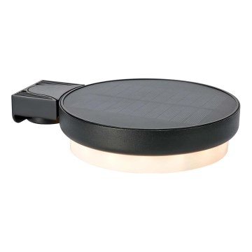 Markslöjd 108952 - hämardatav LED-päikesetoitel seinavalgusti FRAME LED/2W/3,7V 4000 mAh IP44 must