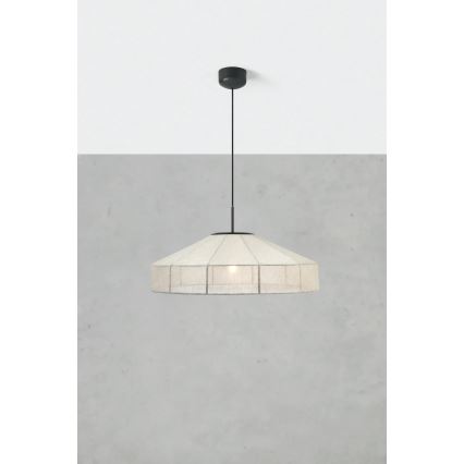 Markslöjd 108955 - Rippvalgusti kaabliga ALIA 1xE27/60W/230V linane/must
