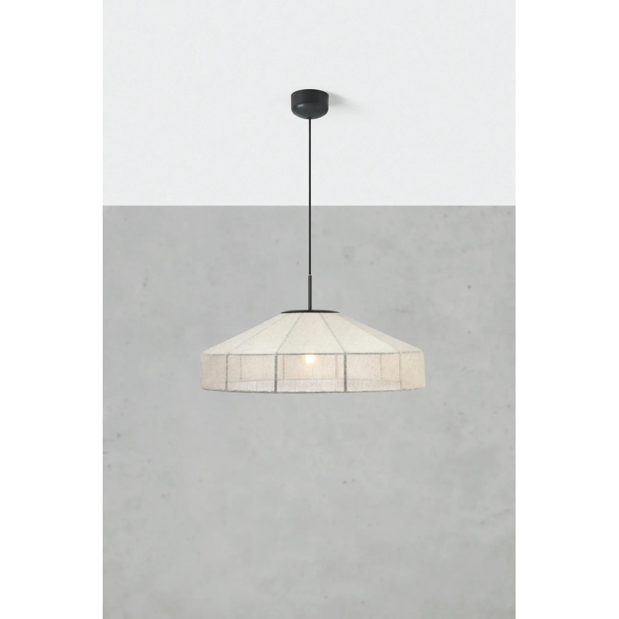 Markslöjd 108955 - Rippvalgusti kaabliga ALIA 1xE27/60W/230V linane/must