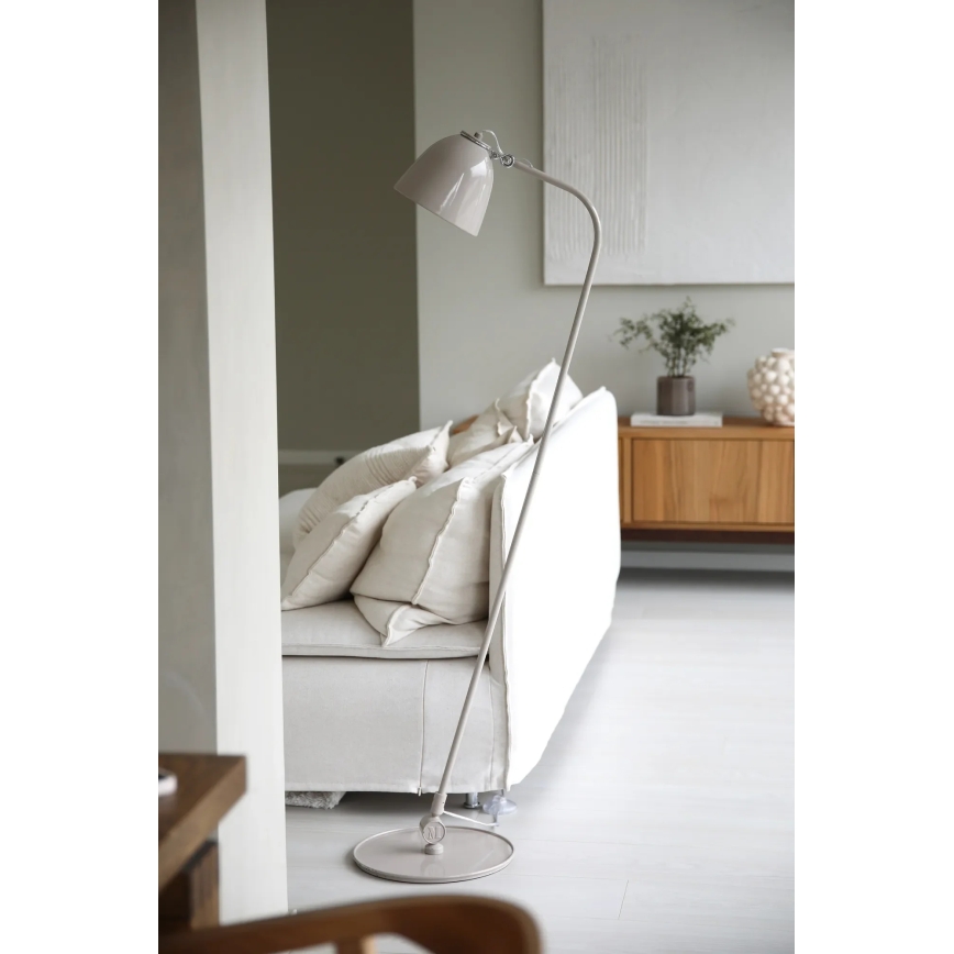 Markslöjd 108966 - TILT põrandalamp 1xE27/60W/230V hall