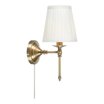Markslöjd 108968 - Seinavalgusti MANOR 1xE14/40W/230V valge/messing