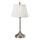 Markslöjd 108973 - Laualamp OXFORD 1xE14/40W/230V valge/messing