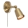 Markslöjd 108978 - Seinale paigaldatav suunatav valgusti TINY 1xGU10/7W/230V messing