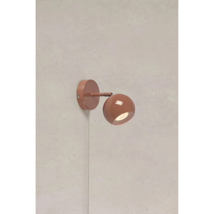 Markslöjd 108984 - suunatav seinavalgusti POP, 1xGU10/7W/230V, pruun