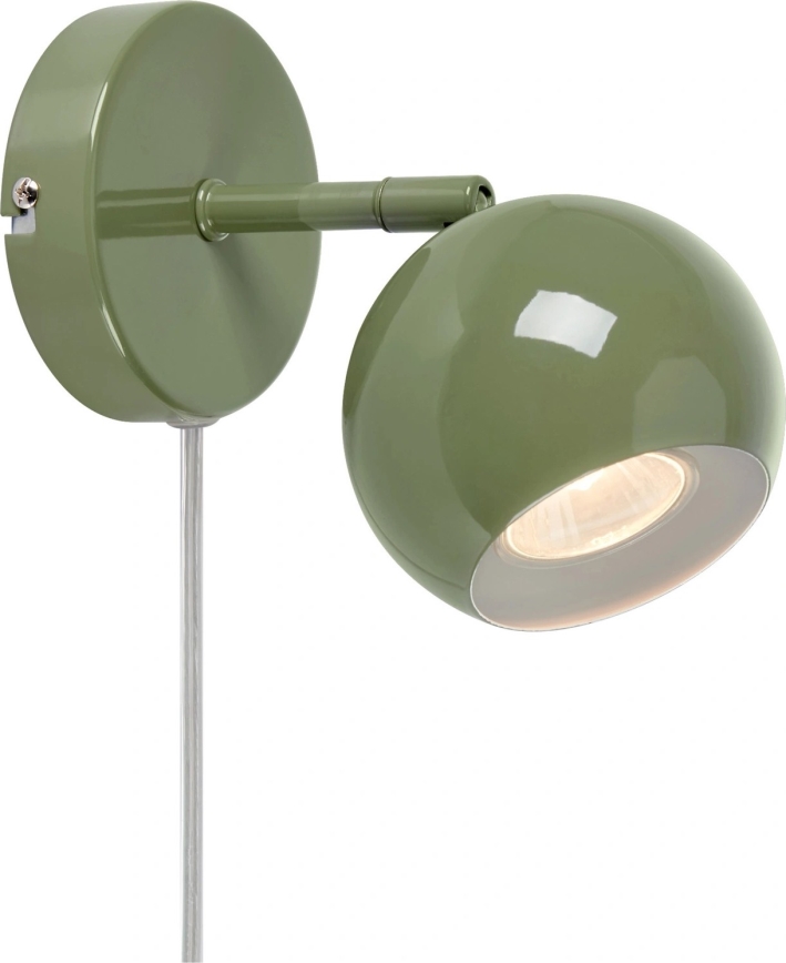 Markslöjd 108985 - Seinale kinnitatav spotvalgusti POP 1xGU10/7W/230V roheline