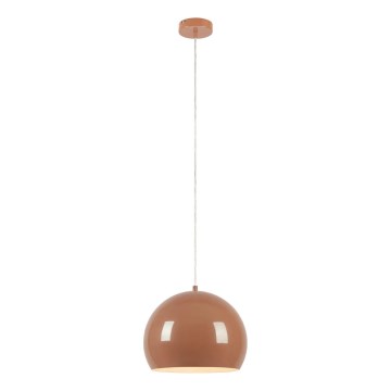 Markslöjd 108987 - rippvalgusti POP kaabliga 1xE27/40W/230V Ø 28 cm pruun
