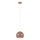 Markslöjd 108990 - POP rippvalgusti juhtmega, 1xGU10/7W/230V, läbimõõt 20 cm, pruun