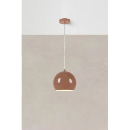 Markslöjd 108990 - POP rippvalgusti juhtmega, 1xGU10/7W/230V, läbimõõt 20 cm, pruun