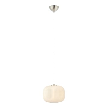 Markslöjd 109008 - Rippvalgusti kaabliga SOBER 1xE27/40W/230V, läbimõõt 25 cm, mattkroom