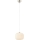 Markslöjd 109008 - Rippvalgusti kaabliga SOBER 1xE27/40W/230V, läbimõõt 25 cm, mattkroom