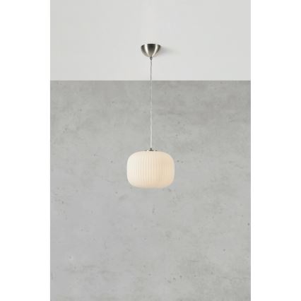 Markslöjd 109008 - Rippvalgusti kaabliga SOBER 1xE27/40W/230V, läbimõõt 25 cm, mattkroom
