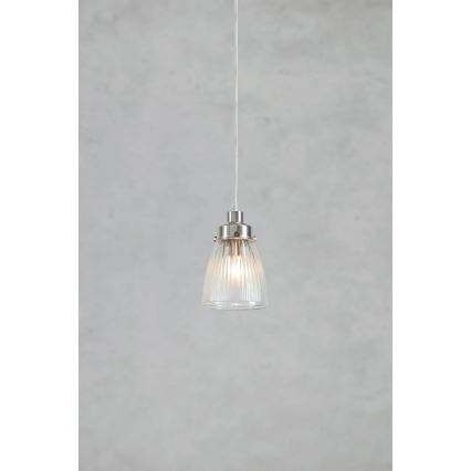 Markslöjd 109009 - Ripplamp juhtmega BELLIS 1xE14/40W/230V, mattkroomviimistlusega
