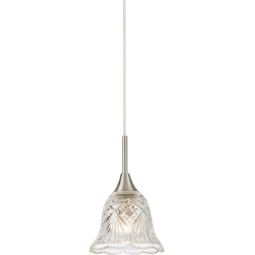Markslöjd 109012 - Ripatsvalgusti kaablil LUNA 1xE14/40W/230V mattkroom