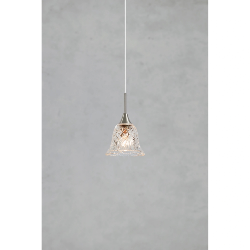 Markslöjd 109012 - Ripatsvalgusti kaablil LUNA 1xE14/40W/230V mattkroom