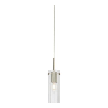 Markslöjd 109013 - Rippvalgusti kaabliga TIBIA 1xE14/40W/230V läbipaistev/messing