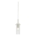 Markslöjd 109013 - Rippvalgusti kaabliga TIBIA 1xE14/40W/230V läbipaistev/messing