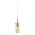 Markslöjd 109015 - Ripplamp juhtmega TIBIA 1xE14/40W/230V suitsune beež/messing