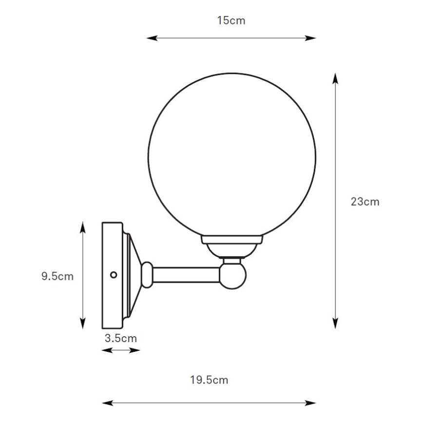 Markslöjd 109022 - Seinavalgusti TROPEA 1xG9/20W/230V läikiv kroom