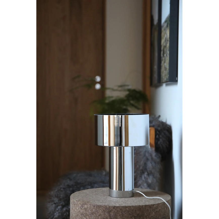 Markslöjd 109144 - Laualamp CORIN 1xE27/60W/230V läikiv kroom