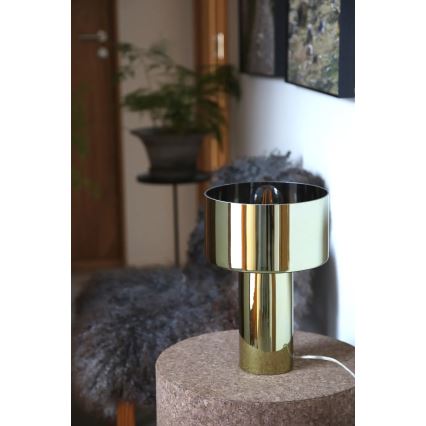 Markslöjd 109145 - laualamp CORIN 1xE27/60W/230V kuldne