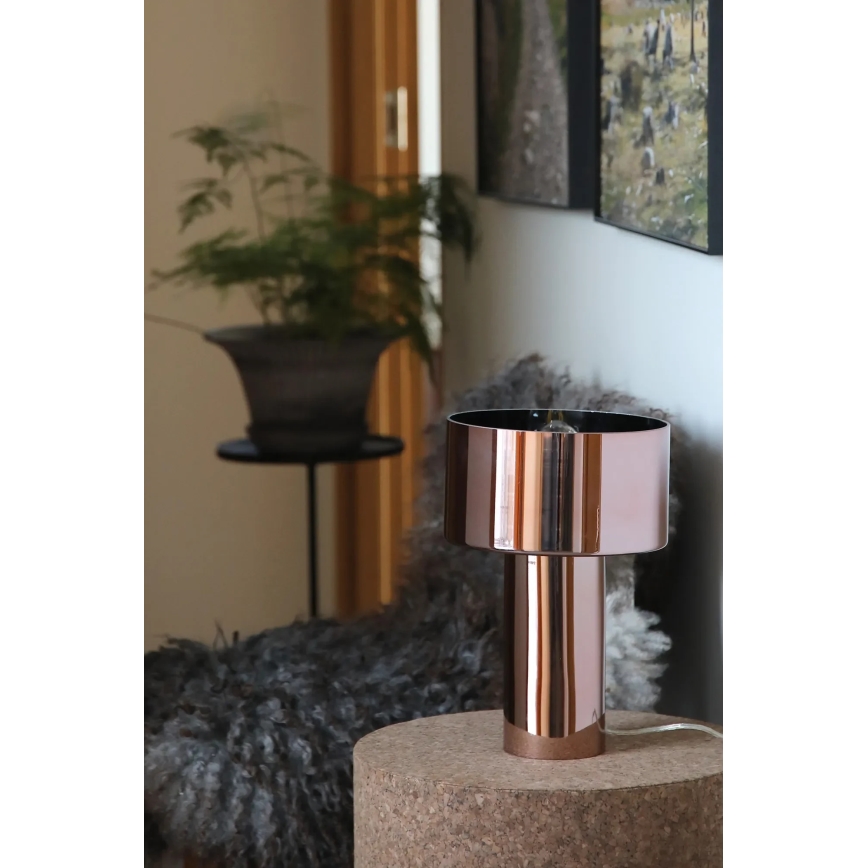 Markslöjd 109146 - Laualamp CORIN 1xE27/60W/230V roosakuldne