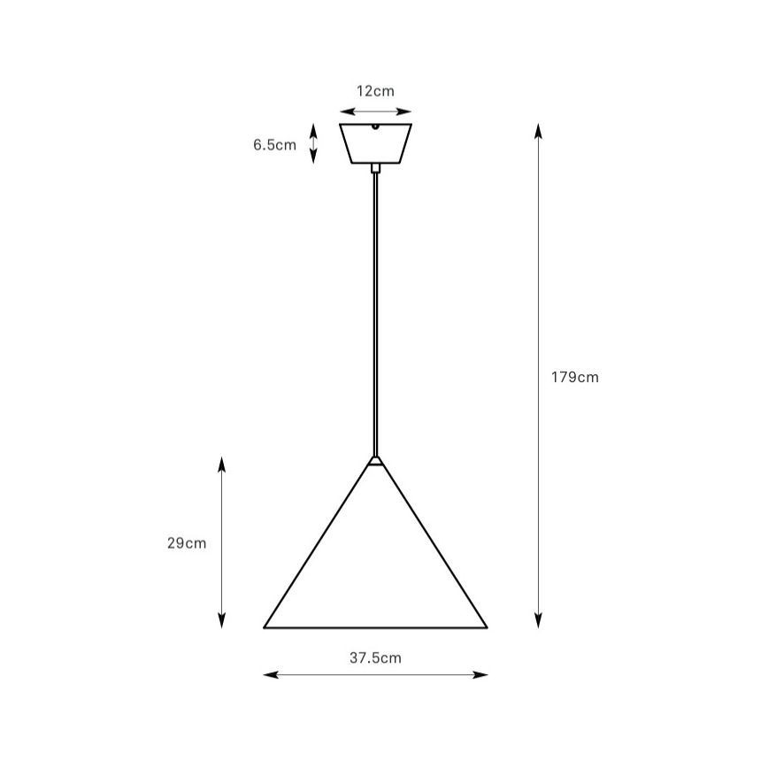 Markslöjd 109162 - Rippvalgusti kaablil TIP 1xE27/60W/230V hall