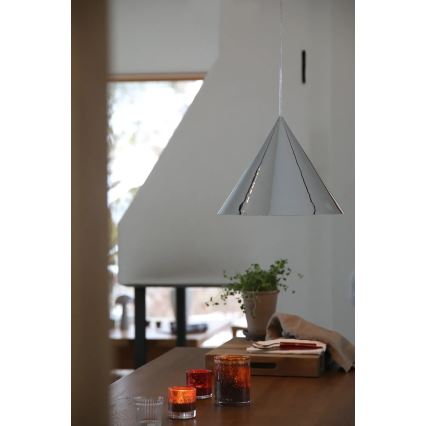 Markslöjd 109163 - rippvalgusti kaabliga TIP 1xE27/60W/230V läikiv kroom