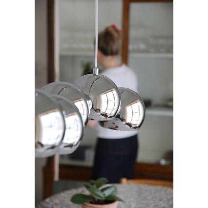 Markslöjd 109168 - CUPOLO kaabliga ripplühter 7xE14/40W/230V läikiv kroom