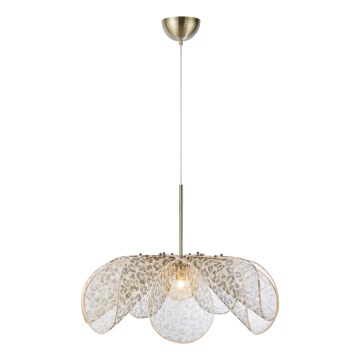 Markslöjd 109170 - Rippvalgusti kaablil STYRKA 1xE27/40W/230V läbimõõt 75 cm beež