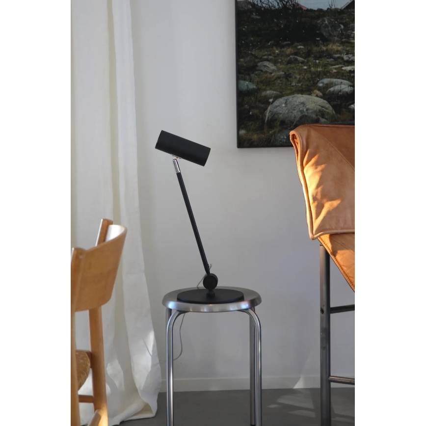 Markslöjd 109183 - LED hämardatav laualamp ARLO LED/4,9W/230V must