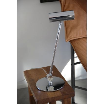 Markslöjd 109184 - LED-hämardatav laualamp ARLO LED/4,9W/230V läikiv kroom