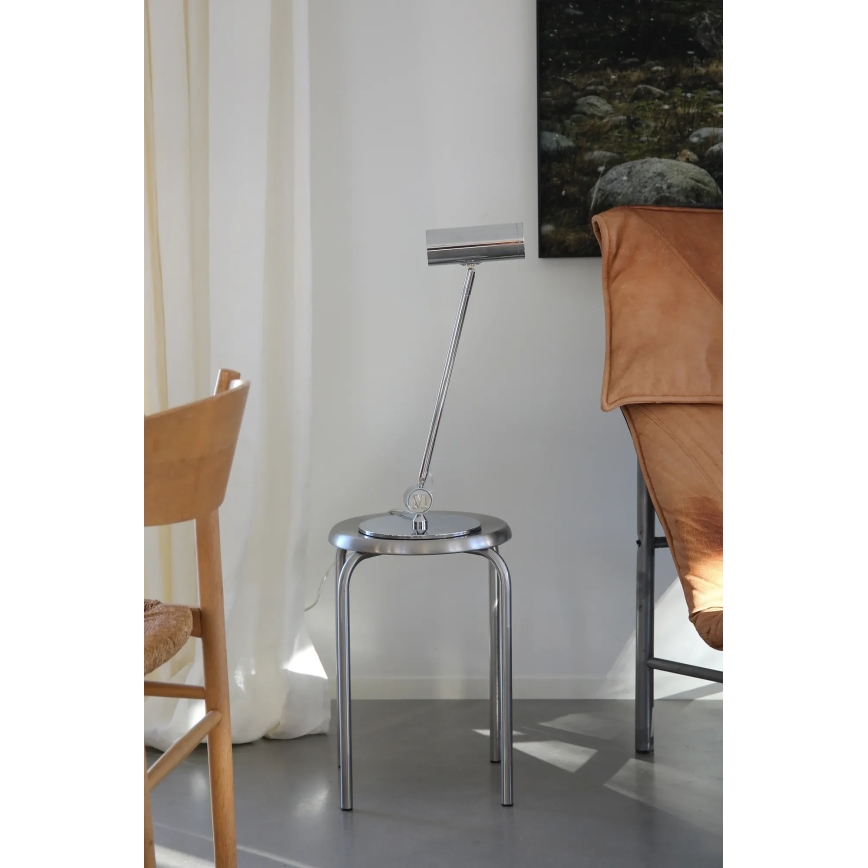 Markslöjd 109184 - LED-hämardatav laualamp ARLO LED/4,9W/230V läikiv kroom