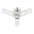 Markslöjd 109237 - Vannitoa pinnapealne laelamp RIMINI 3xG9/20W/230V IP44 läikiv kroom