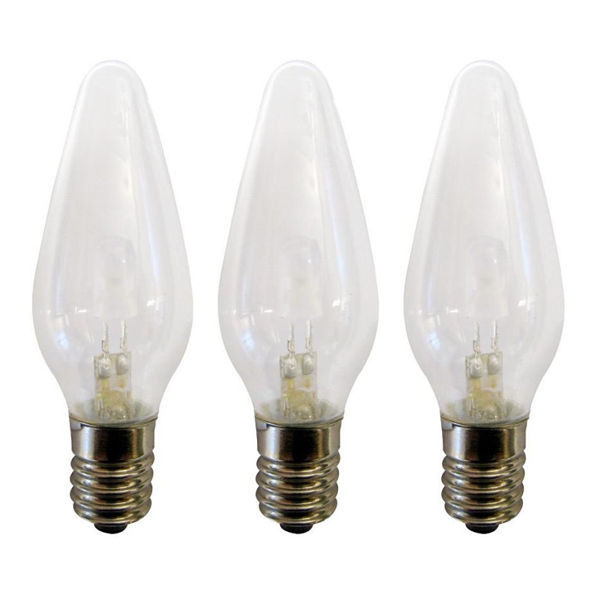 Markslöjd 702324 - KOMPLEKT 3x Tööstuslik Jõuluteemaline pirn RESERVLAMPA E10/3W/34V