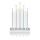 Markslöjd 702588 - LED Jõuluküünlajalg VIIK 9xLED/0,54W/230/3V valge