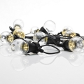 Markslöjd 703181 - LED Jõuluteemaline väli valguskett DAKKE 10xLED 7,5m IP44 soe valge